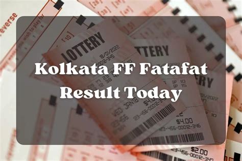 fatafat kolkata result|Kolkata Fatafat Result Today [August 30, 2024] LIVE.